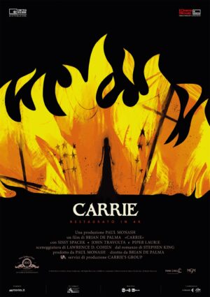 Carrie - Lo sguardo di Satana film poster 2024 ita