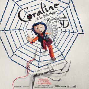 Coraline e la porta magica poster film 2024 ita
