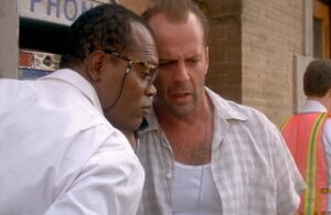 Samuel L. Jackson e Bruce Willis in Die Hard Duri a morire (1995)