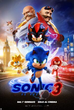 sonic 3 il film poster 2025