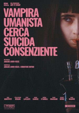 Vampira umanista cerca suicida consenziente film poster