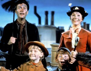 mary poppins 1964 film cast
