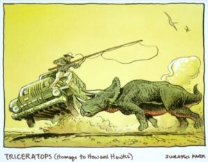 escape from jurassic park anni 90 serie