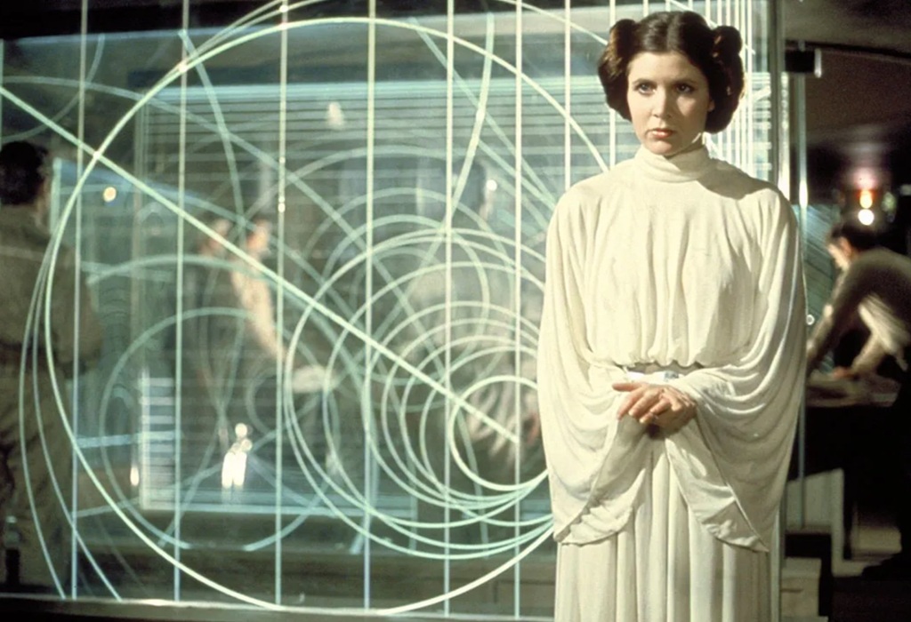 principessa lei star wars cameo