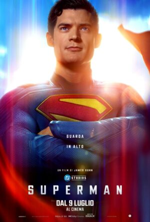 superman film 2025 poster ita