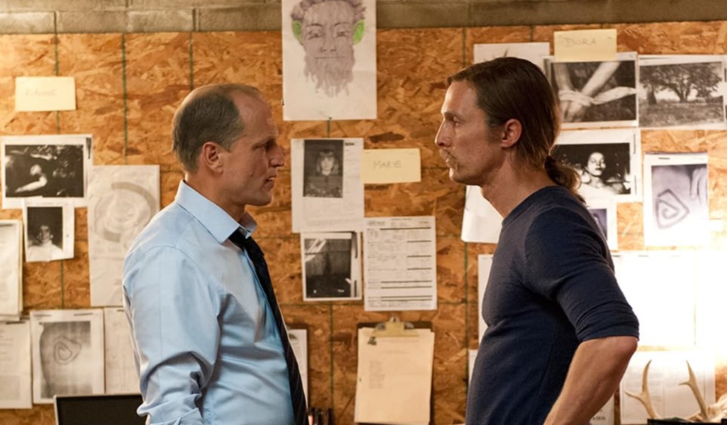 Matthew McConaughey e Woody Harrelson in True Detective (2014) Matthew McConaughey e Woody Harrelson in True Detective (2014)