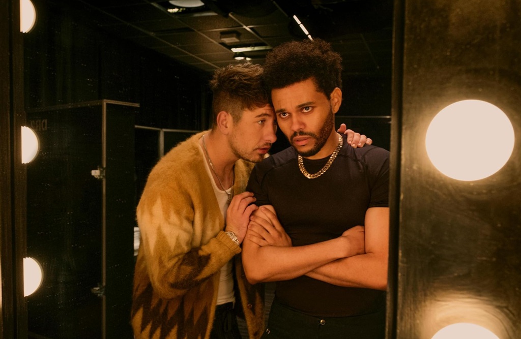 The Weeknd e Barry Keoghan in Hurry Up Tomorrow (2025)