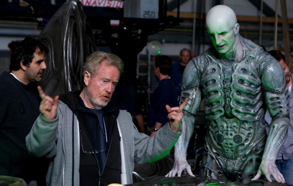 ridley scott set prometheus
