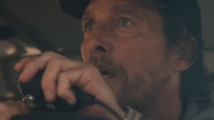 the lost bus film 2025 McConaughey