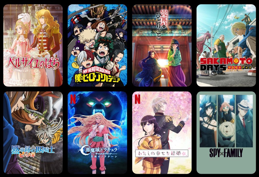 anime netflix chart