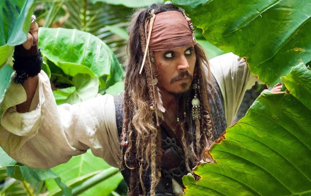 johnny depp sparrow pirati