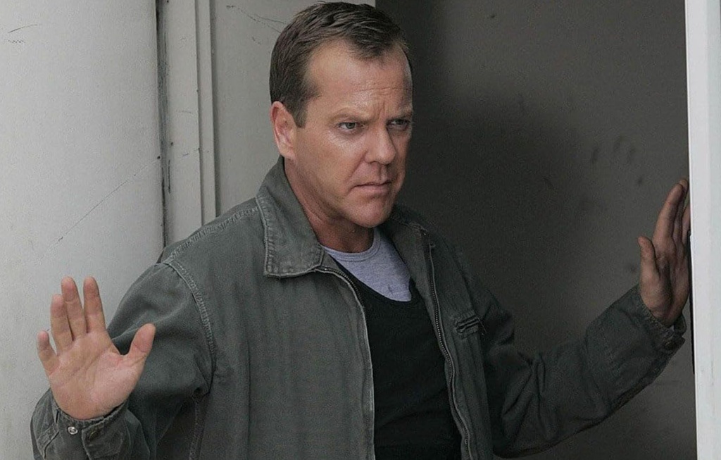 Kiefer Sutherland in 24 (2001)