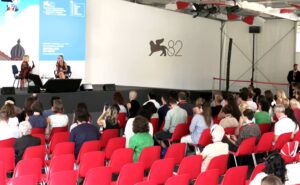 kim novak venezia 2025 sala vuota