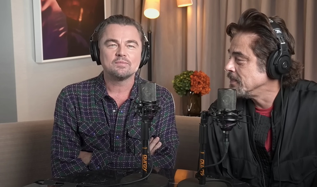 leo dicaprio e del toro