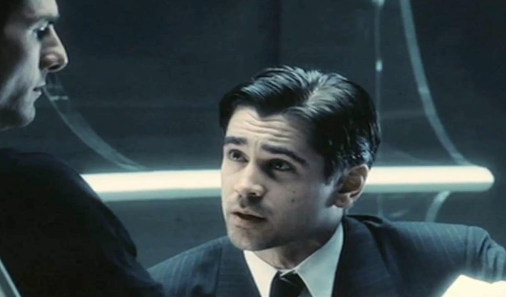 Tom Cruise e Colin Farrell in Minority Report (2002) Tom Cruise e Colin Farrell in Minority Report (2002)