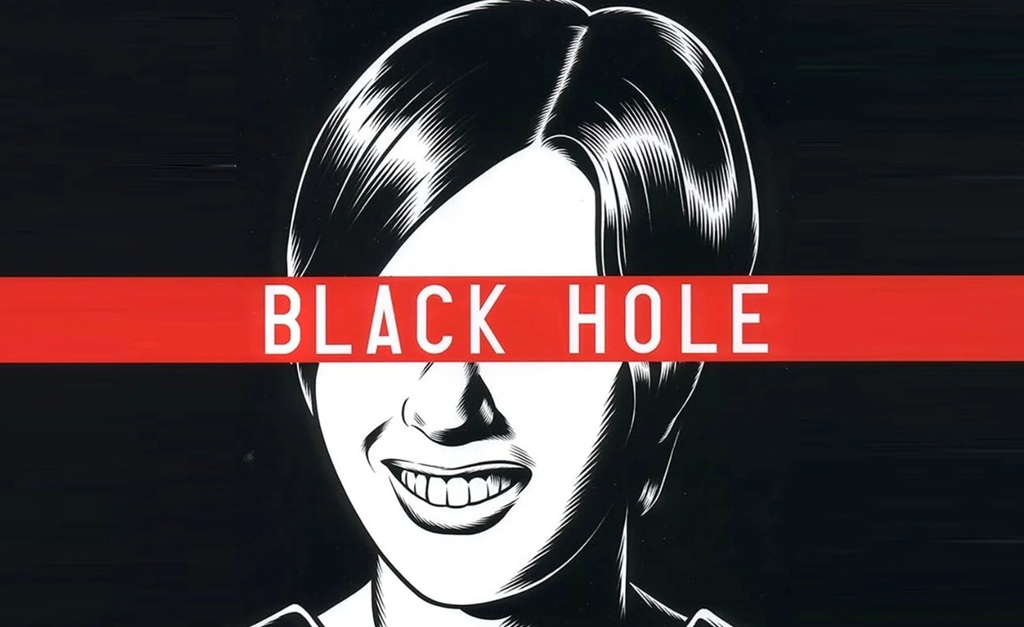 black hole fumetto burns