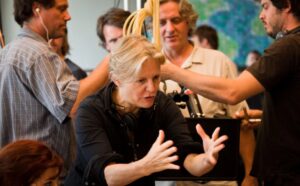 mary harron sul set