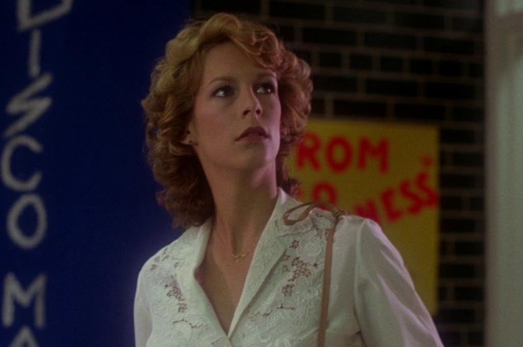 Jamie Lee Curtis in Non entrate in quella casa (1980)