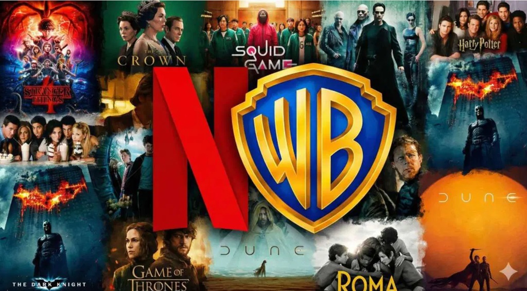 fusione netflix warner catalogo