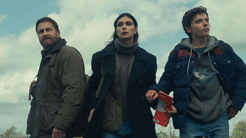 Gerard Butler e Morena Baccarin in Greenland 2 Migration (2026)