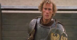 Heath Ledger in Il destino di un cavaliere (2001)