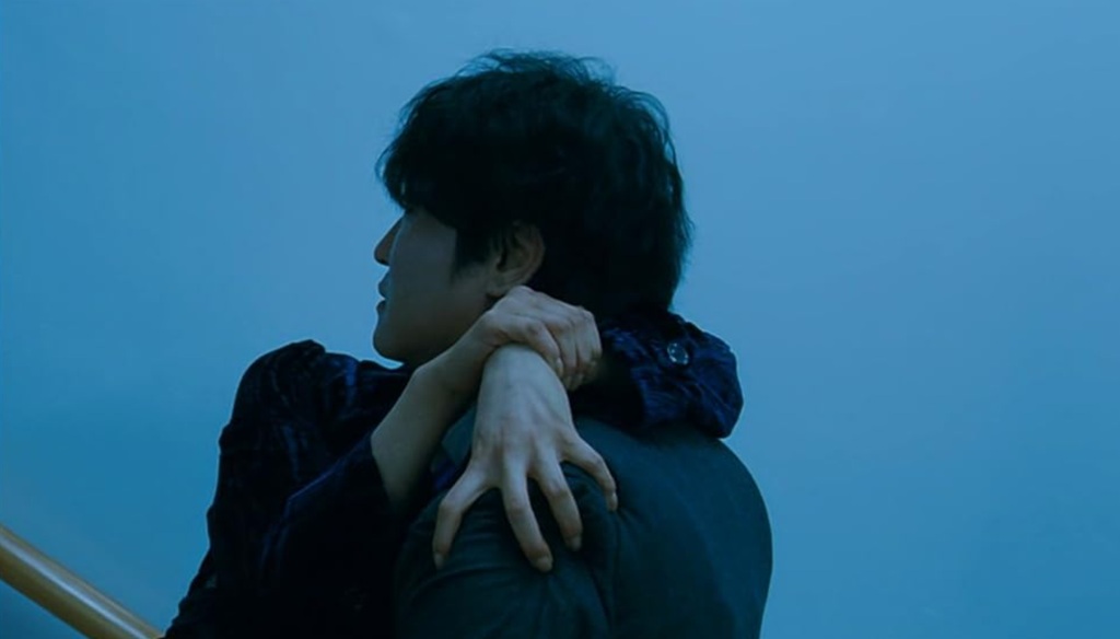 Song Kang-ho and Kim Ok-bin in Bakjwi (2009)