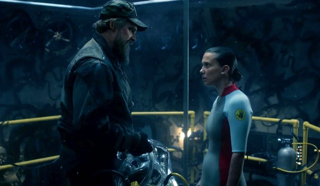 hopper e undici stranger things 5