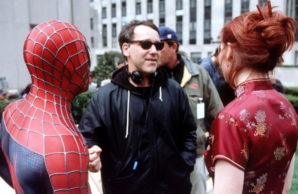 sam raimi set spider-man