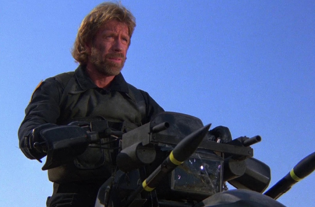 Chuck Norris in Delta Force (1986)