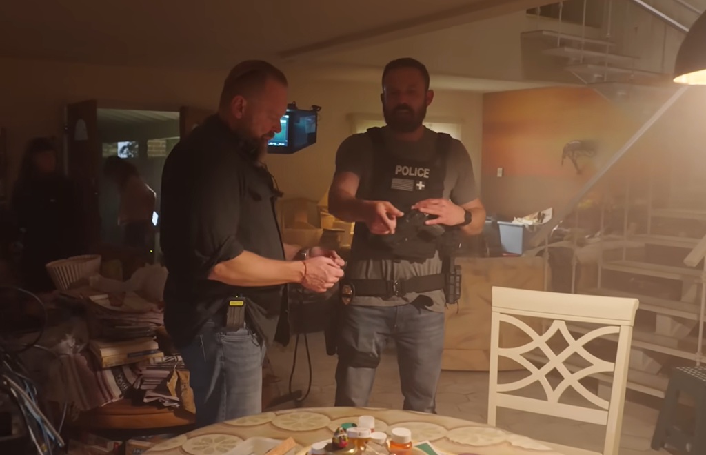 ben affleck the rip set