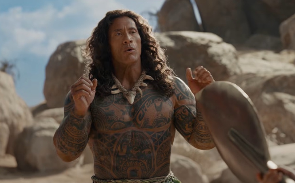 dwayne johnson film oceania