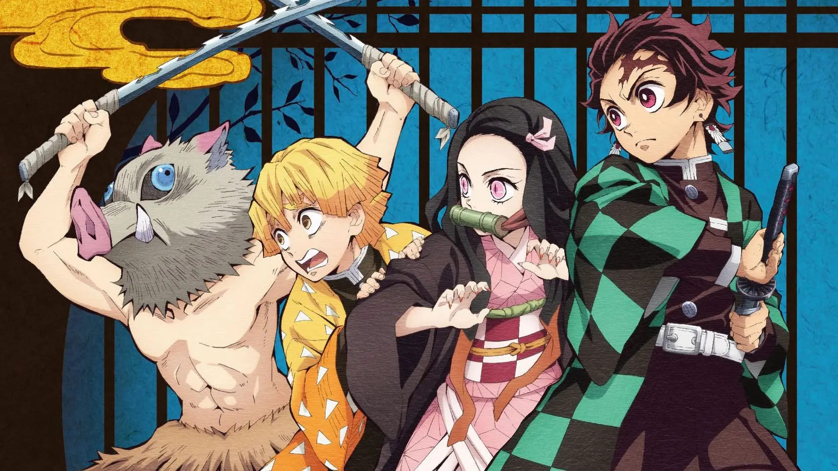 I protagonisti di Demon Slayer