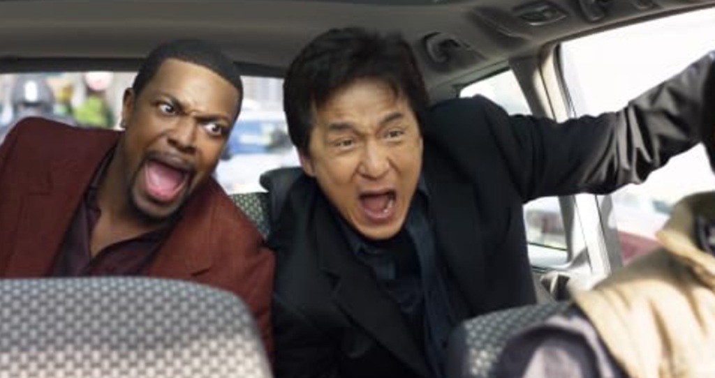 Jackie Chan e Chris Tucker in Rush Hour Missione Parigi (2007)