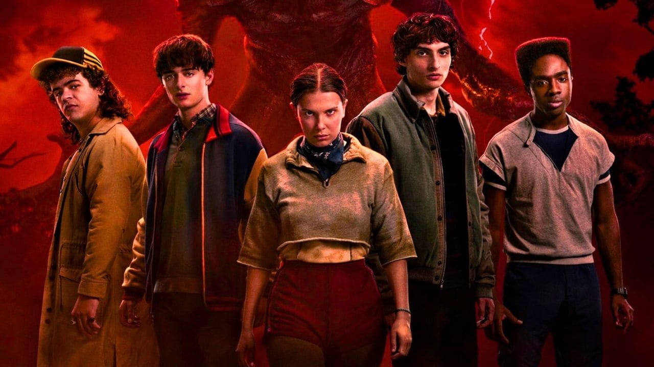 Poster dell'ultima stagione di Stranger Things