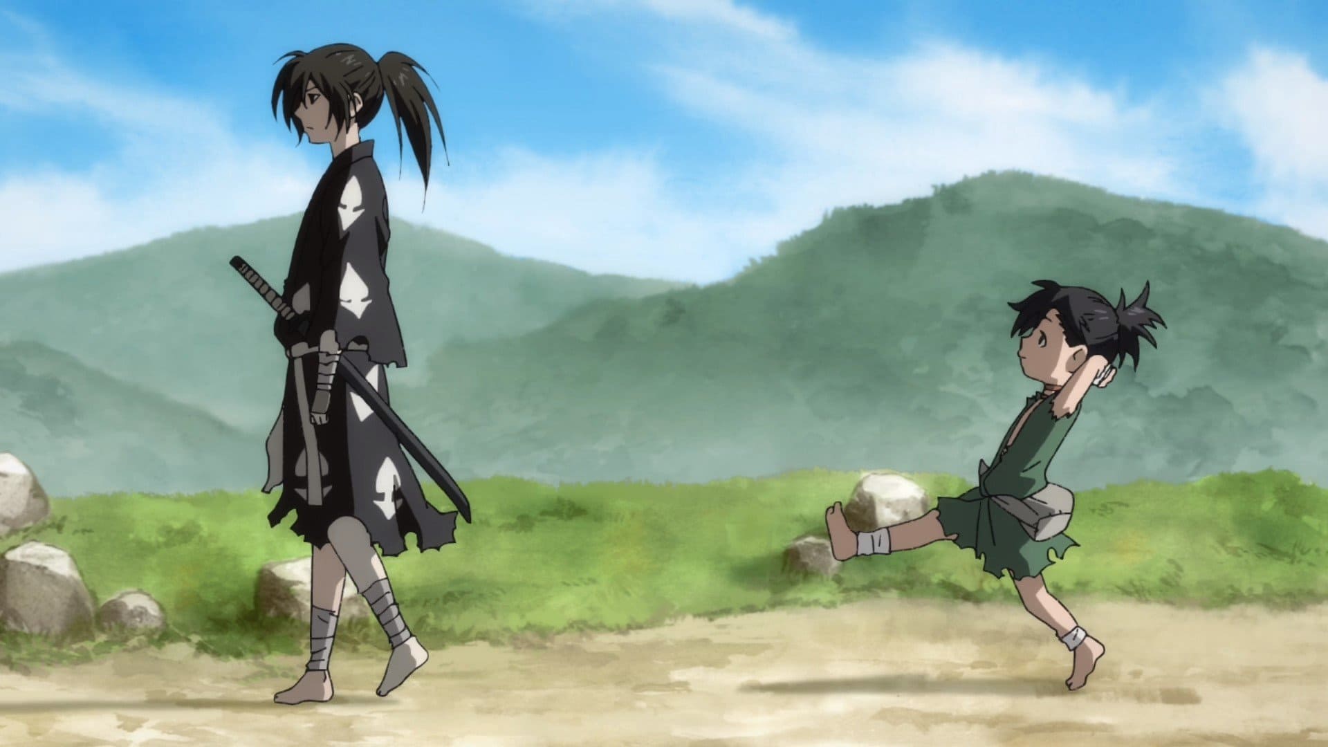 Una scena di Dororo