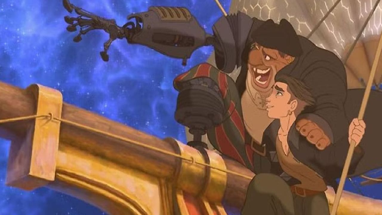 Una scena di Il Pianeta del Tesoro