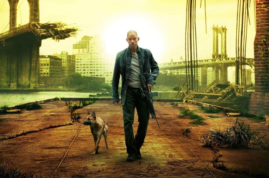 Will Smith in Io sono leggenda (2007)