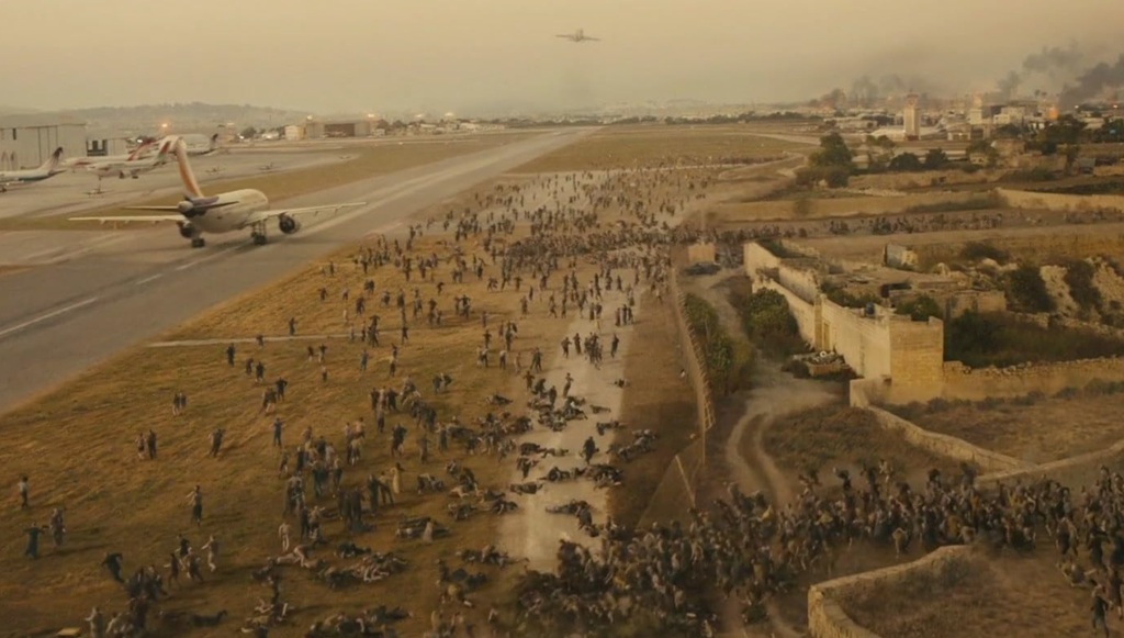 world war z film zombie