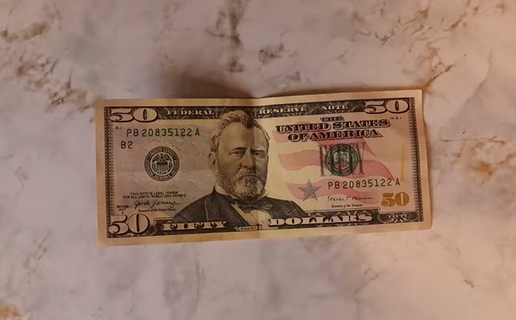 50 dollari banconota