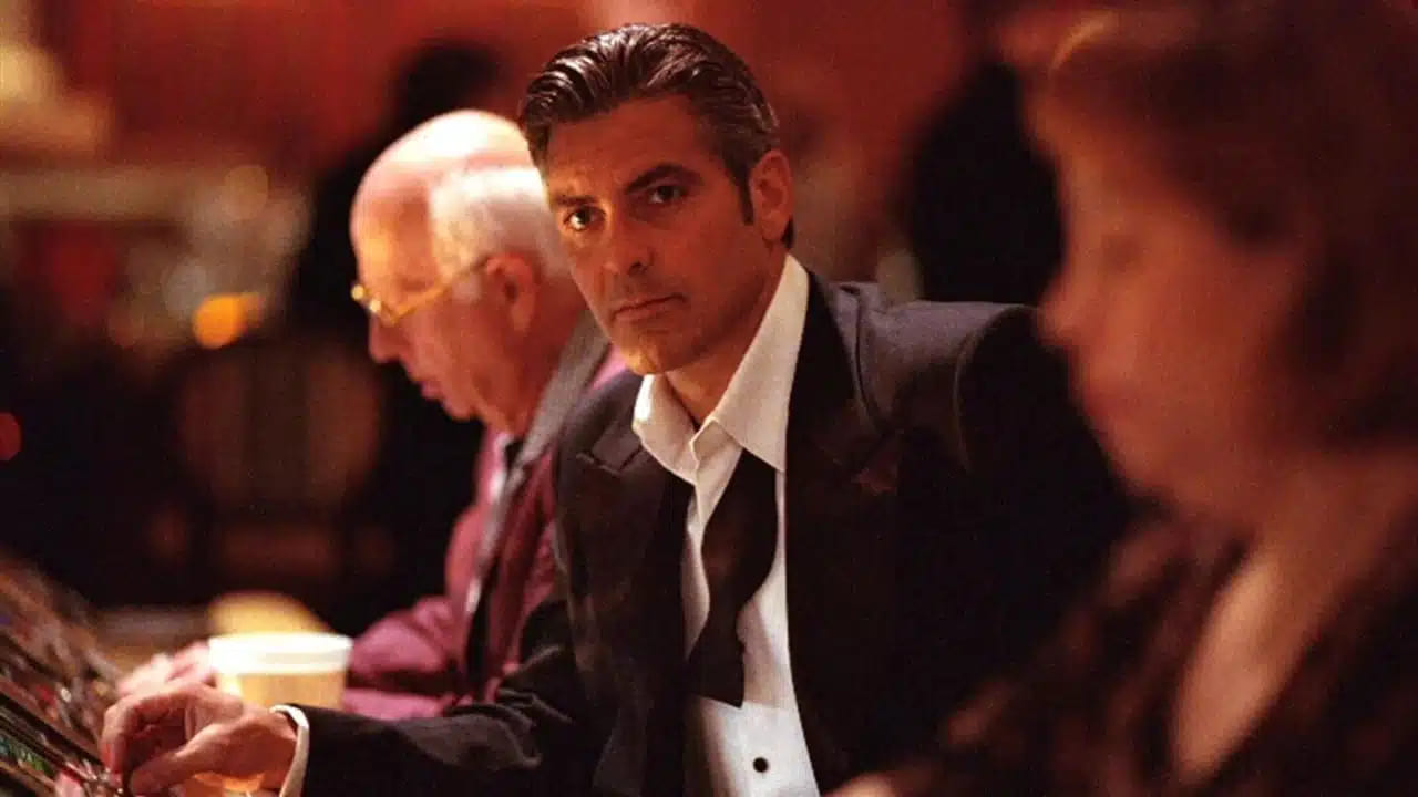 George Clooney in Oceans Eleven