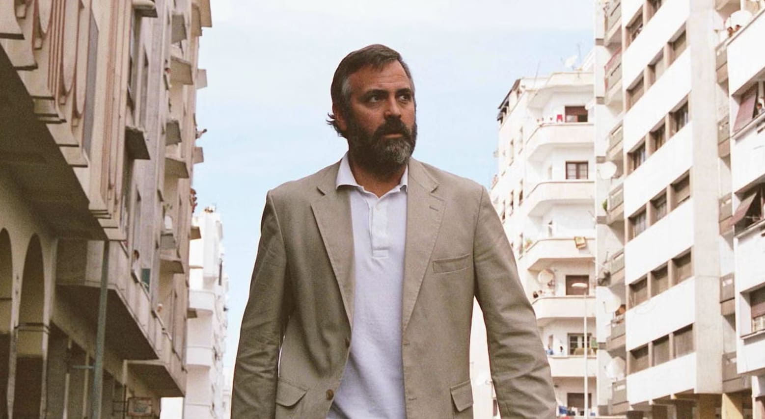 George Clooney in Syriana