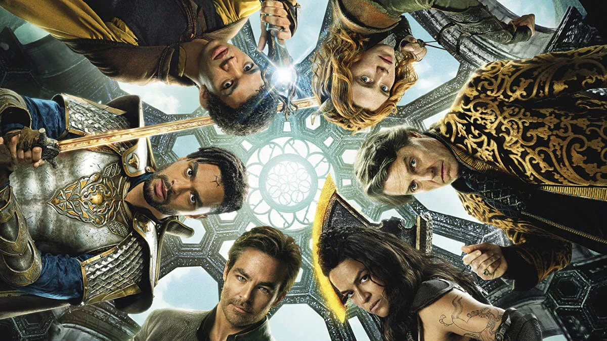 I personaggi di Dungeons and Dragons L’Onore dei Ladri nel poster I personaggi di Dungeons and Dragons L'Onore dei Ladri nel poster