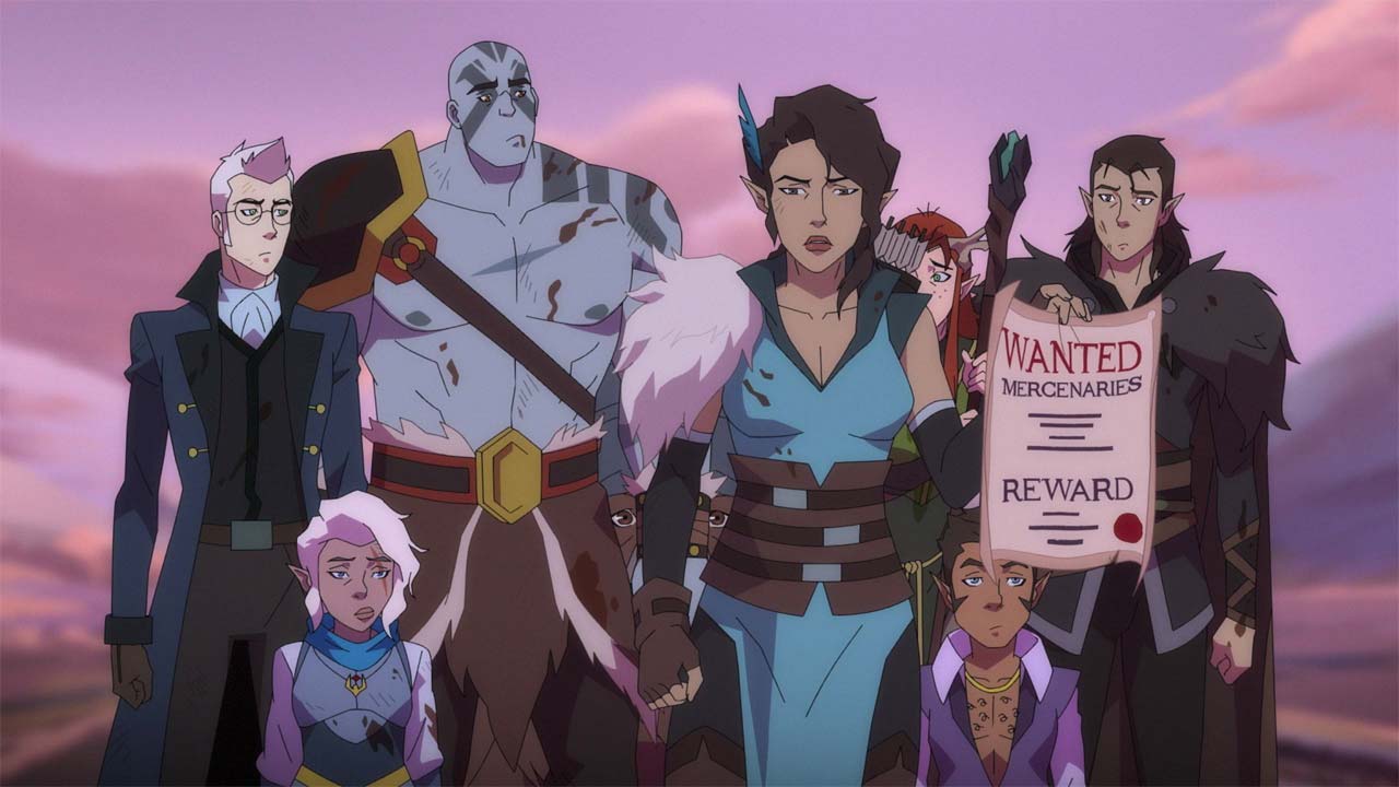 I protagonisti di La Leggenda di Vox Machina