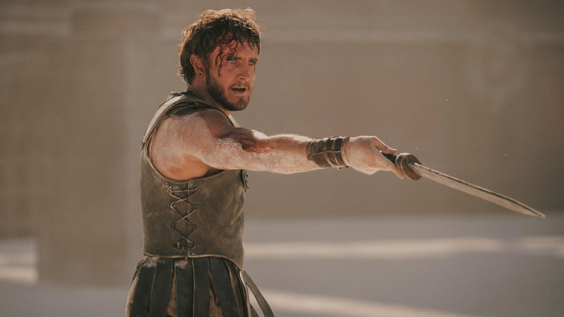 Paul Mescal in Il Gladiatore 2