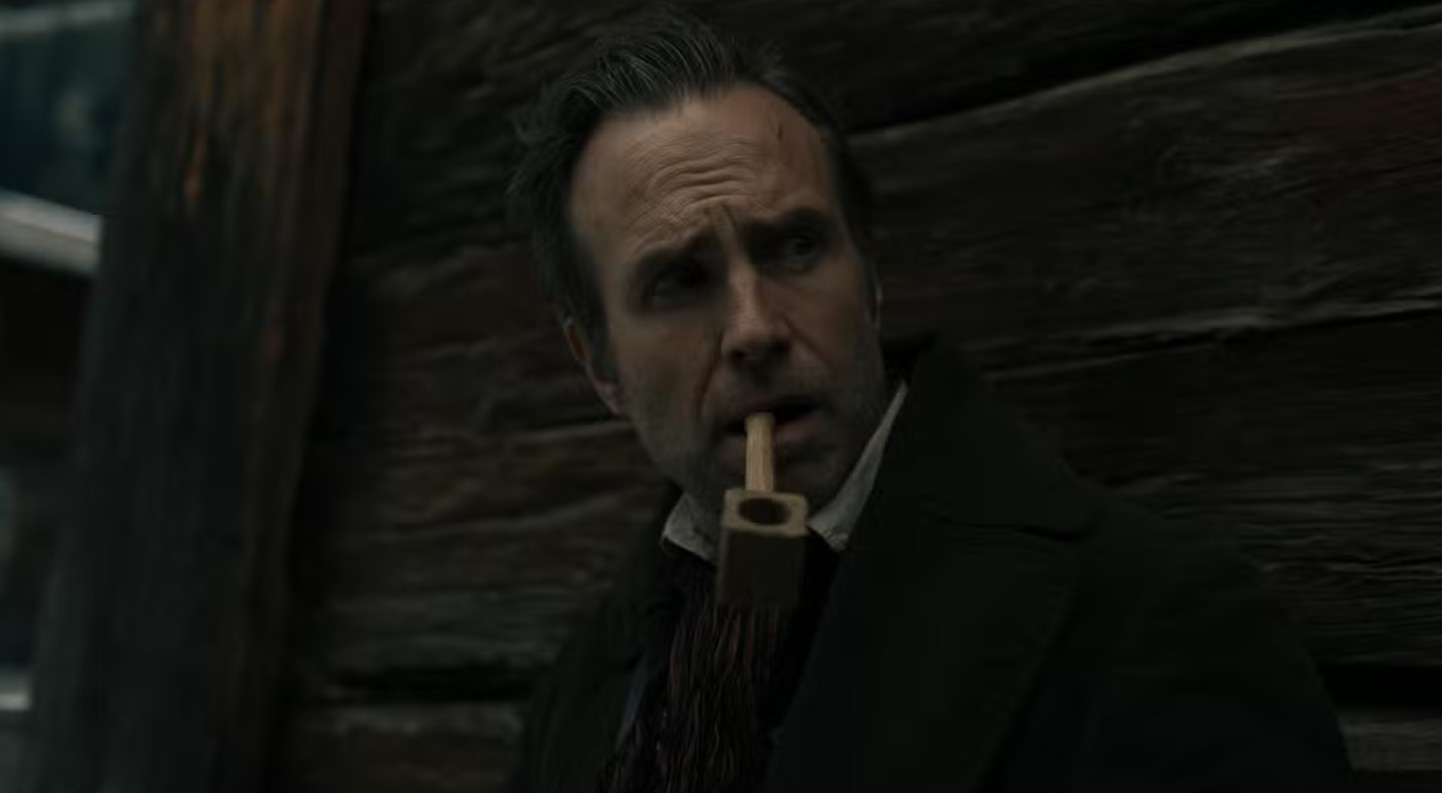 Rafe Spall in The Death of Sherlock Holmes