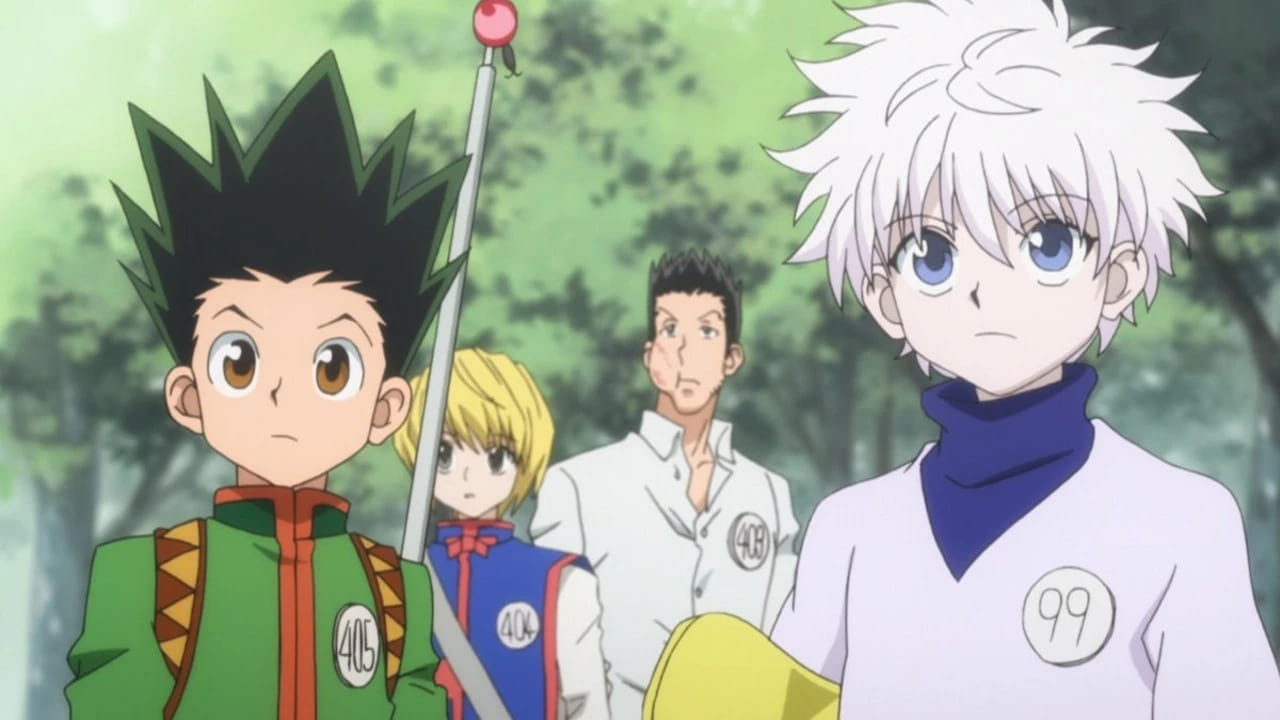 Una scena del remake di Hunter x Hunter