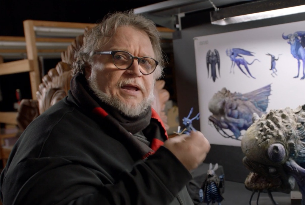 guillermo del toro film sto motion set