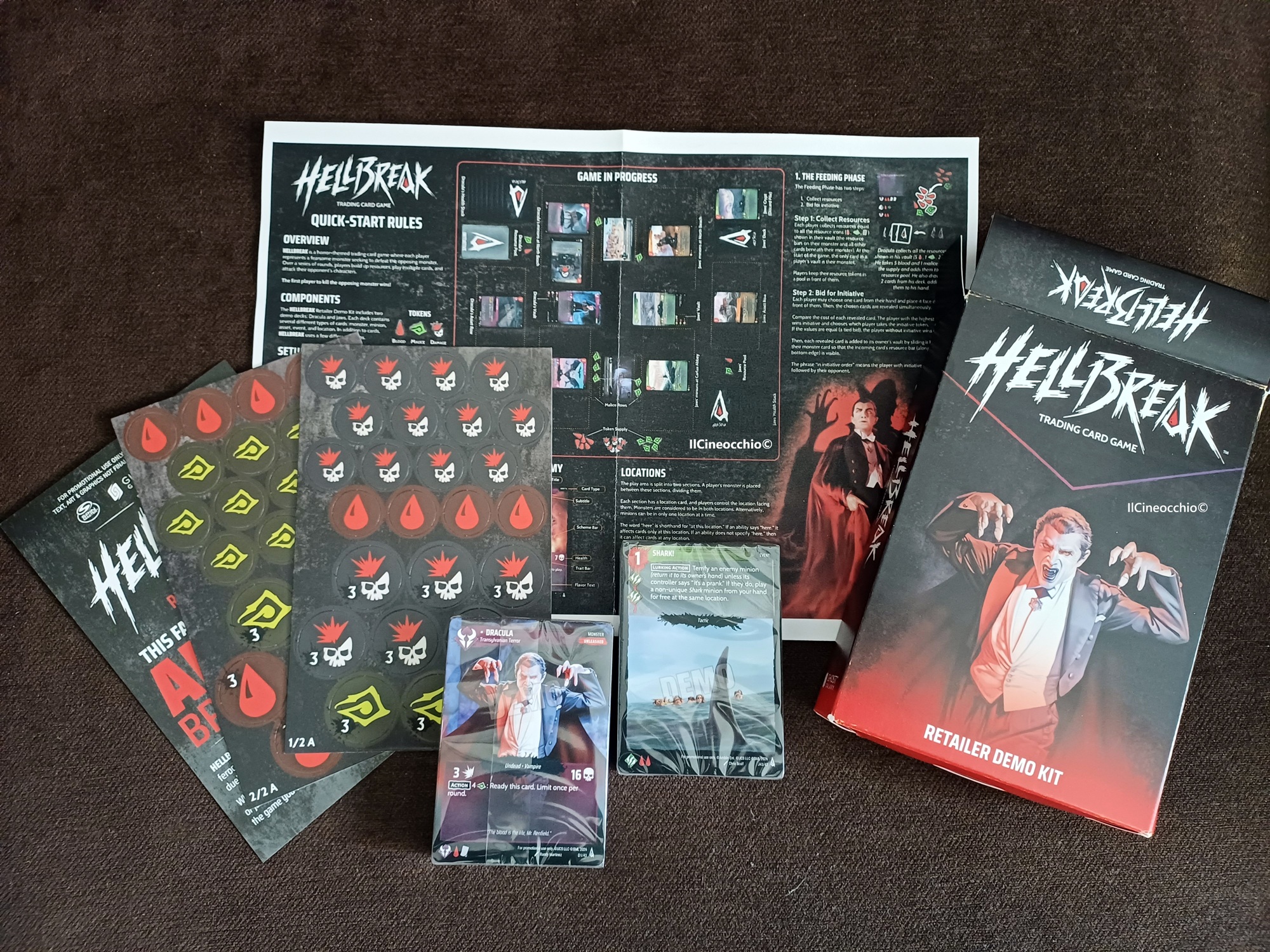 Hellbreak TCG: provato in anteprima il demo kit Asmodee - Il Cineocchio