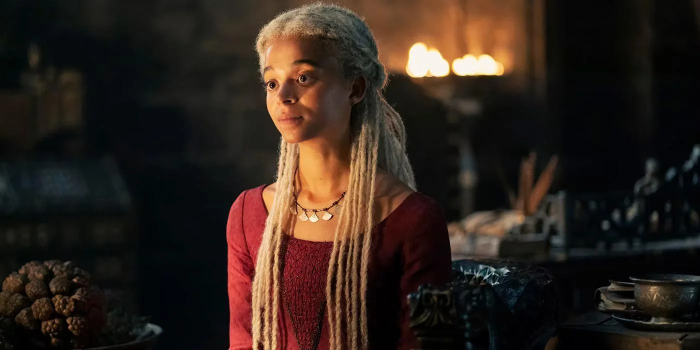 Il personaggio di Rhaena in House of the Dragon