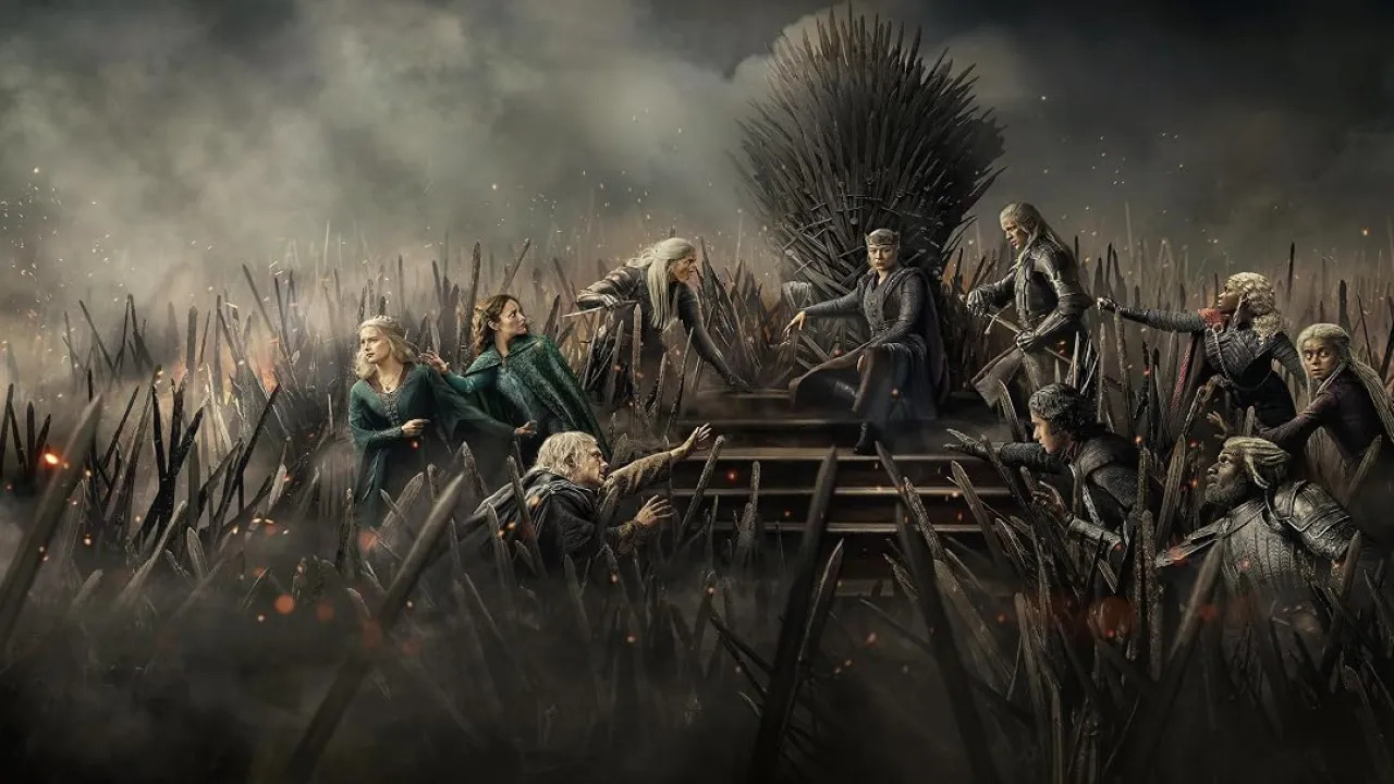Poster della terza stagione di House of the Dragon